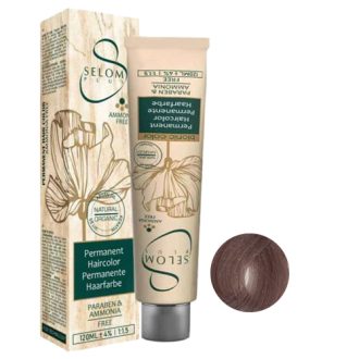 رنگ مو بدون آمونیاک سلوم شماره CS5 حجم 120 میل رنگ شیر شکلات